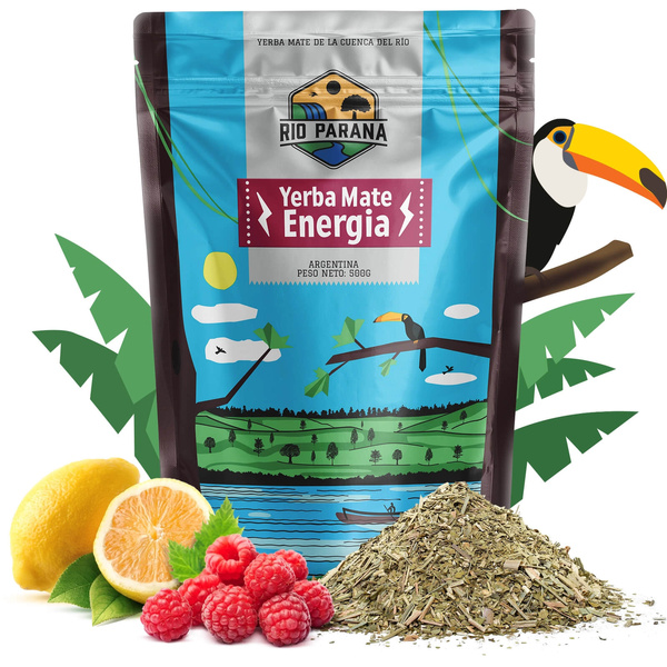 Geschenkset Mate Tee Rio Parana Energia 0,5kg