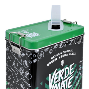 Yerbera – Metalldose + Verde Mate Green Katuava 0,5 kg