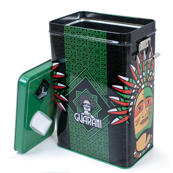 Yerbera – Metalldose + Guarani Premium 0,5 kg