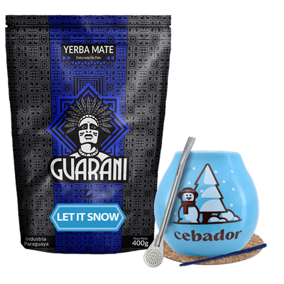 Mate Tee Winter Starter Set Guarani Let it Snow 400g