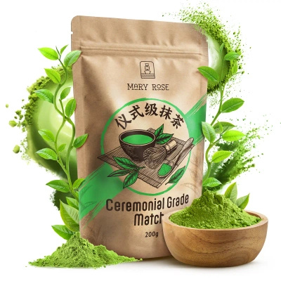 Mary Rose – Chinesischer Grüner Tee Matcha Zeremoniell 200 g