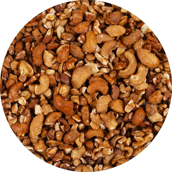 Nustino Crunch – Geröstete Cashewkerne – Spring Green Onion 200 g