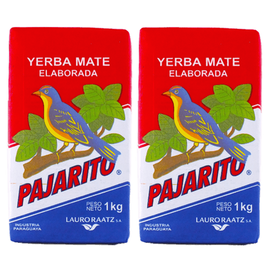 Yerba Mate Pajarito Elaborada Con Palo 2x1kg 2kg