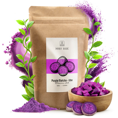 Mary Rose – Purple Matcha – Ube (Pulver) 50 g