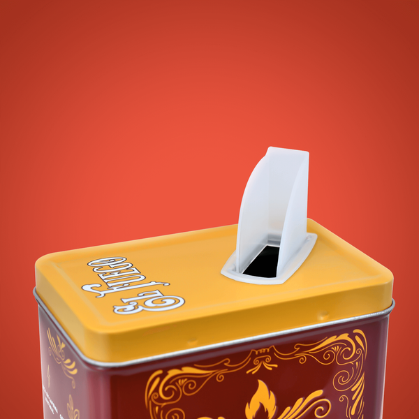 Yerbera – Metalldose + El Fuego Menta Limon 0,5 kg