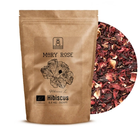 Mary Rose – Bio-Hibiskus –Sudan-Malve (Blütenblätter) 0,5 kg