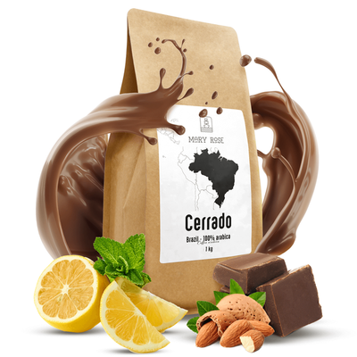 Mary Rose - Bohnenkaffee Brazil Cerrado premium 1 kg