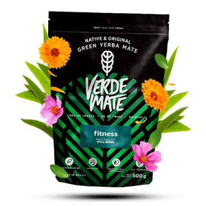 Verde Mate Green Fitness 0,5 kg 500 g – Kräuter-Früchte Mate Tee aus Brasilien