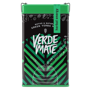 Yerbera – Metalldose + Verde Mate Green Herbal Energy 0,5 kg