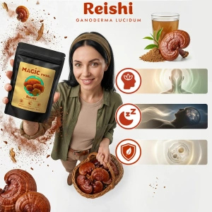 Magic Pwdr – Reishi – Glänzender Lackporling 50 g