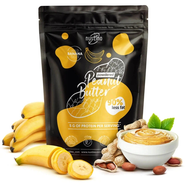 Nustino Erdnussbutterpulver Set 2x400g