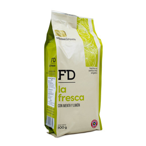 Fede Rico Menta Limon 0,5 kg 500 g – Minz-Zitronen-Mate Tee 