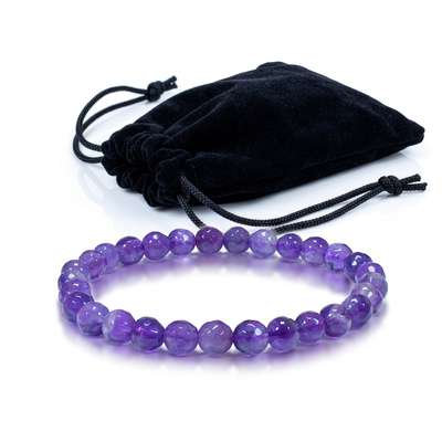 Armband mit Amethyst