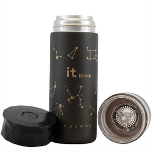 Teeei mit dem Thermobecher 350 ml – Mate Tee / Tee (schwarz)