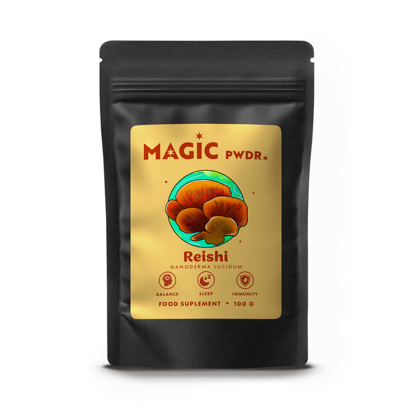 Magic Pwdr – Reishi – Glänzender Lackporling 100 g