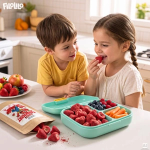 FiloLilo – Gefriergetrocknete ganze Erdbeeren 20 g