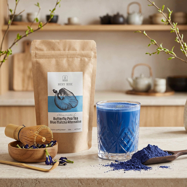 Set farbiger Matchas: Blue Matcha + Purple Matcha