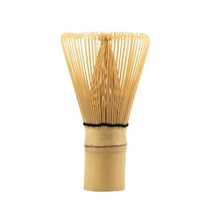 Matcha-Tee-Zubehör-Set aus Bambus: Chasen-Besen + Chashaku-Schöpflöffel + Teelöffel