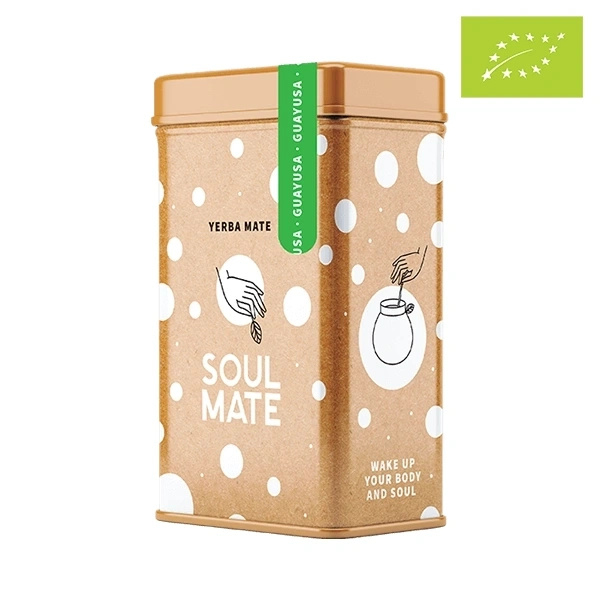 Yerbera – Metalldose + Soul Mate Orgánica Guayusa 0,5 kg
