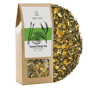 Geschenkset mit losem Mary Rose Tee 2x50g + Tasse mit Teesieb