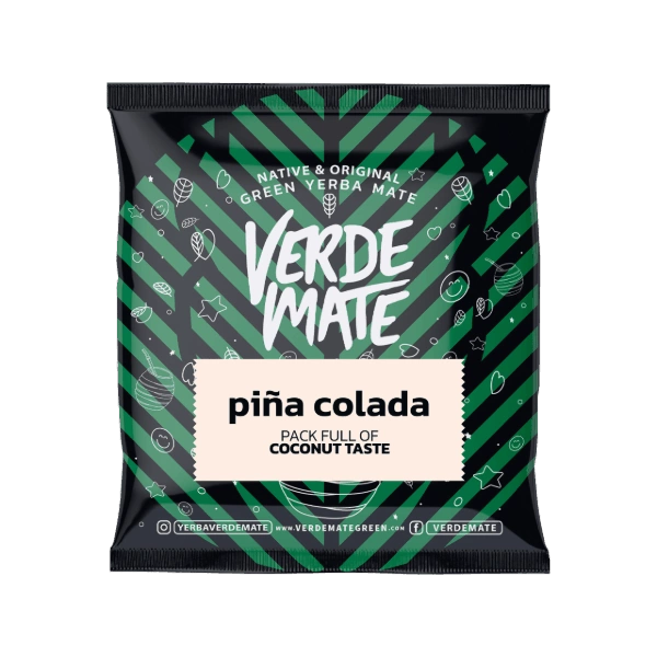 Verde Mate Green Piña Colada - Packaging