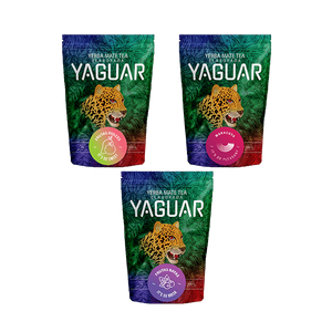 Yerba Mate Yaguar Fruchtset 3x500g 1,5kg