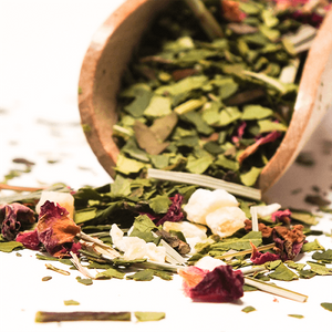 Yerbera – Metalldose + Verde Mate Green Dragon 0,5 kg