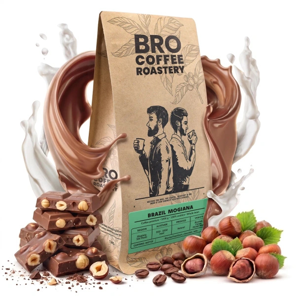 Bro Coffee Roastery – Bohnenkaffee Brazil Mogiana Premium 1 kg