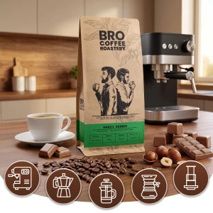 Set Coffee Bro Coffee Roastery Brazil Samba 3x1kg (3kg)