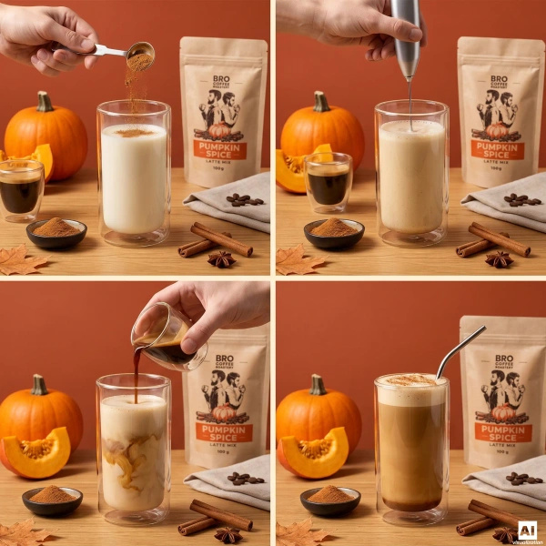 Bro Coffee Roastery – Pumpkin Spice Latte Mix 100 g