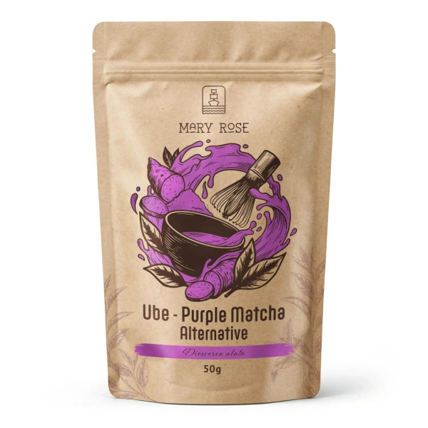 Geschenkset zur Zubereitung von Purple Matcha