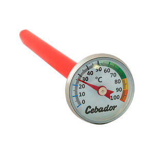 Analoges Thermometer + yerba mate 50g 