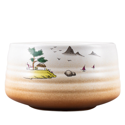 Matchawan – Keramisches Schälchen für Matcha – Sangaku
