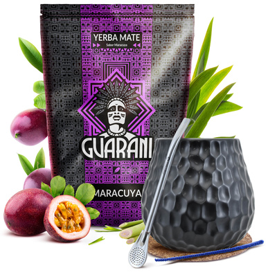 Mate Tee Starter Set Guarani Maracuya 500g