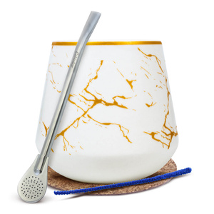 Mate-Tee-Zubehörset: Kalebasse + Bombilla