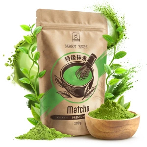 Geschenkset für bunten Matcha Latte: Matcha + Yellow Matcha + Zubehör