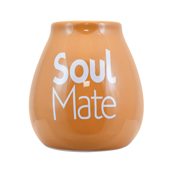 Mate Tee Set für Zwei: Soul Mate 2x500g + 2x Kalebasse + 2x Bombilla