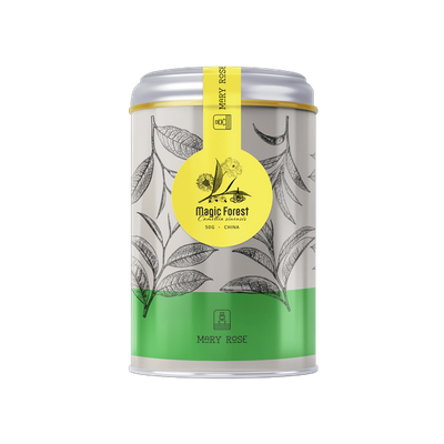 Mary Rose - Schwarzer Tee Magic Forest in Dose - 50 g