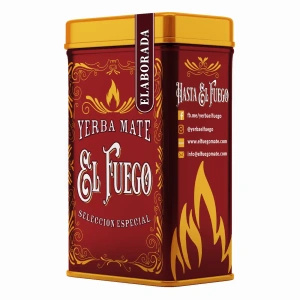 Yerbera – Metalldose + El Fuego Elaborada 0,5 kg