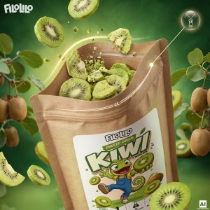 FiloLilo – Gefriergetrocknete Kiwi (Scheiben) 20 g