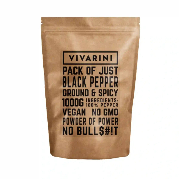 Vivarini – Schwarzer Pfeffer (gemahlen) 1 kg