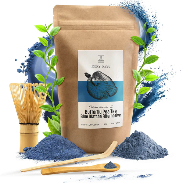 Set Blue Matcha + Chasen und Chashaku