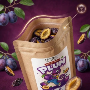 FiloLilo – Gefriergetrocknete Pflaumen (Hälften) 100 g