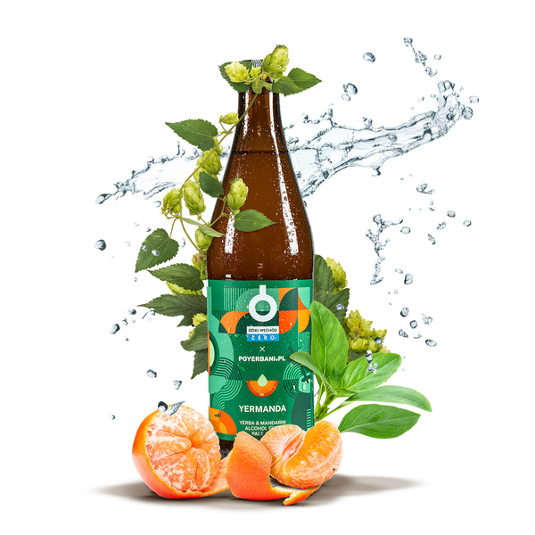 Wild East – Alkoholfreies Bier mit Mate Tee – Yermanda 500ml