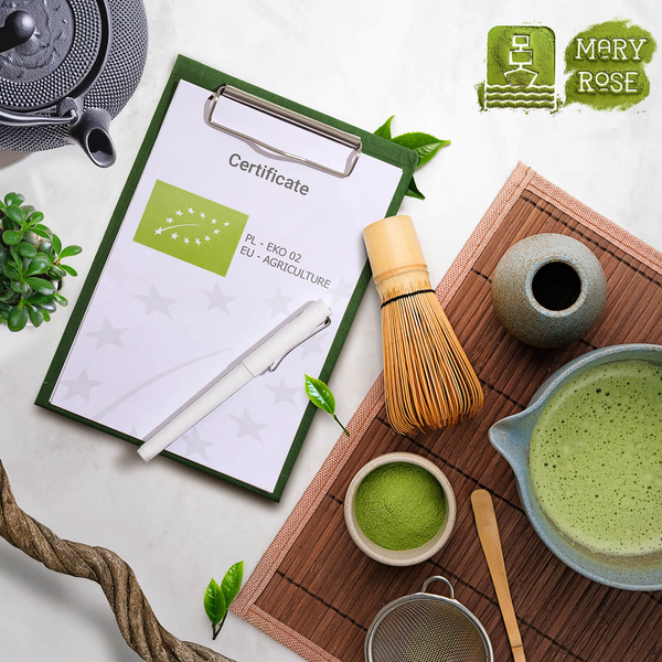 Mary Rose – Japanischer Grüner Tee Matcha Tenno (BIO) Zeremoniell 50 g