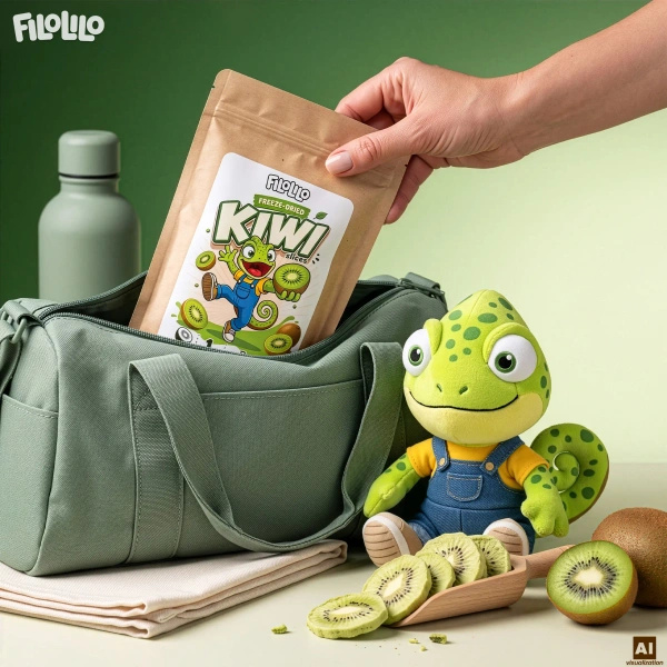 FiloLilo – Gefriergetrocknete Kiwi (Scheiben) 100 g