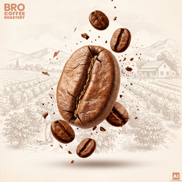 Bro Coffee Roastery – Bohnenkaffee Crema Rumba 1 kg