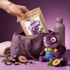FiloLilo – Gefriergetrocknete Pflaumen (Hälften) 100 g