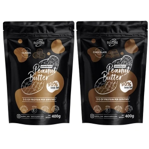 Nustino - Erdnussbutterpulver 2x400g