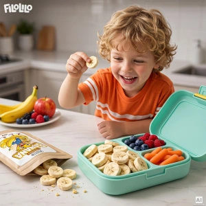 FiloLilo – Gefriergetrocknete Bananen (Scheiben) 100 g